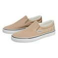 thumbnail image 1 of Unisex Espadrilles Flats Breathable Slip On Canvas Shoes Khaki 43, 1 of 3