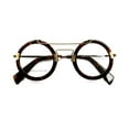 thumbnail image 1 of Unisex Eyeglasses Frames Vintage Round Glasses Thick Round Rim Acetate Eyeglasses, 1 of 5