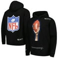 thumbnail image 1 of Unisex FENTY for Mitchell & Ness Black Super Bowl LVII Icon Pullover Hoodie, 1 of 3