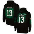 thumbnail image 1 of Unisex FENTY for Mitchell & Ness Black Super Bowl LVII Jersey Pullover Hoodie, 1 of 3