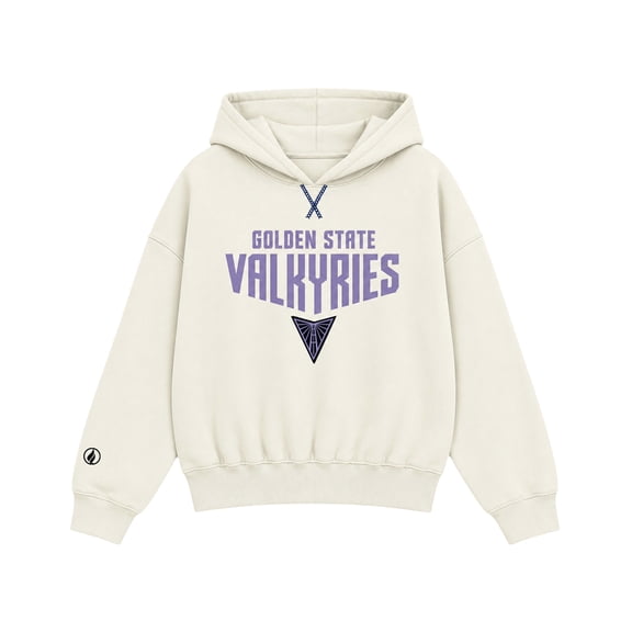 Unisex FISLL Cream Golden State Valkyries Oversized Hoodie
