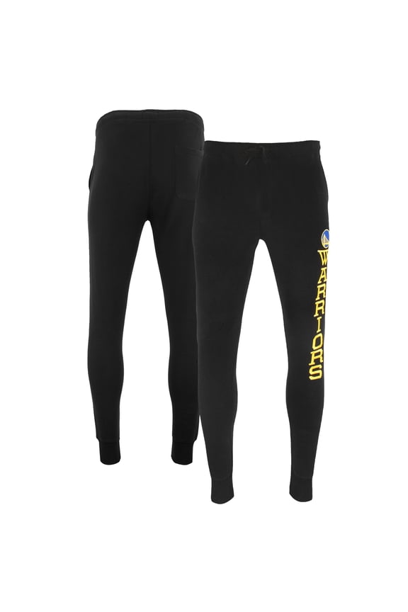 Unisex FISLL x Benny Gold Black Golden State Warriors Statement Edition Midcourt Jogger Pants