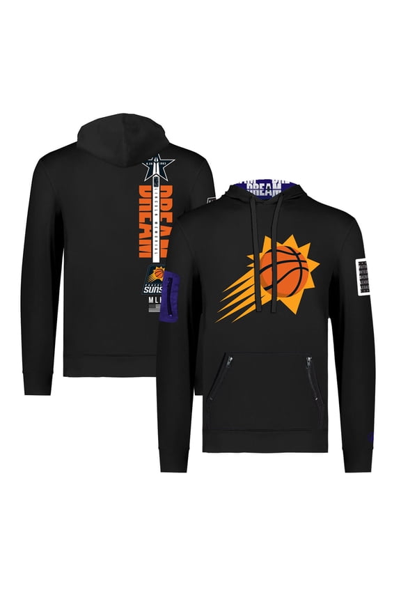 Unisex FISLL x Black History Collection Black Phoenix Suns Pullover Hoodie