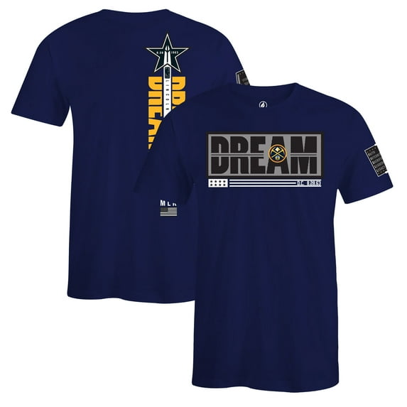 Unisex FISLL x Black History Collection Blue Denver Nuggets T-Shirt