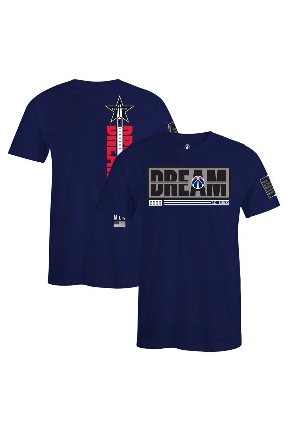 Unisex FISLL x Black History Collection Navy Washington Wizards T-Shirt