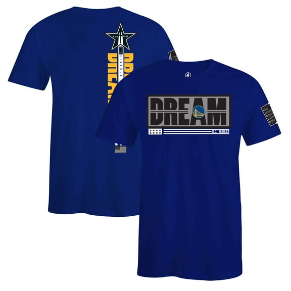 Unisex FISLL x Black History Collection  Royal Golden State Warriors T-Shirt