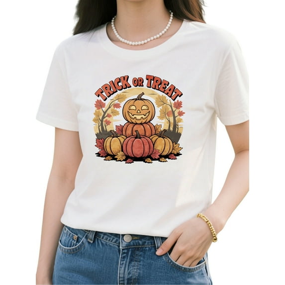Unisex Fall Thanksgiving T-Shirt for Women and Men, Grateful Blessed Pumpkin Harvest Graphic Tee, Comfortable Autumn Casual Shirt, Perfect for Thanksgiving Outfit
