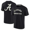 thumbnail image 1 of Unisex Fanatics Black Alabama Crimson Tide Elements Super Soft Short Sleeve T-Shirt, 1 of 3