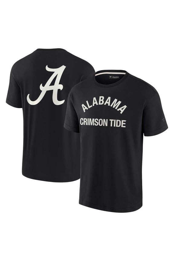 Unisex Fanatics Black Alabama Crimson Tide Elements Super Soft Short Sleeve T-Shirt