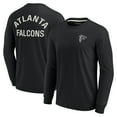 thumbnail image 1 of Unisex Fanatics Black Atlanta Falcons Elements Super Soft Long Sleeve T-Shirt, 1 of 3