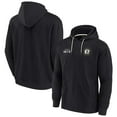 thumbnail image 1 of Unisex Fanatics Black Brooklyn Nets Elements Super Soft Fleece Pullover Hoodie, 1 of 3