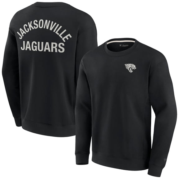 Unisex Fanatics Black Jacksonville Jaguars Elements Super Soft Pullover Sweatshirt