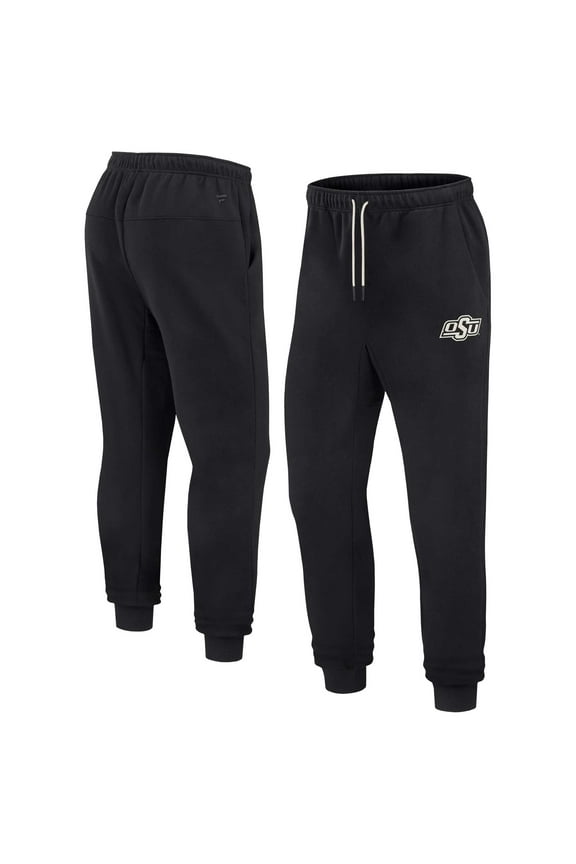 Unisex Fanatics Black Oklahoma State Cowboys Elements Super Soft Fleece Jogger