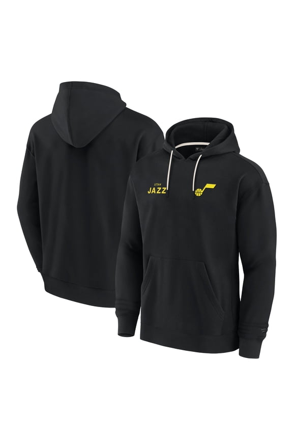 Unisex Fanatics Black Utah Jazz Elements Super Soft Fleece Pullover Hoodie