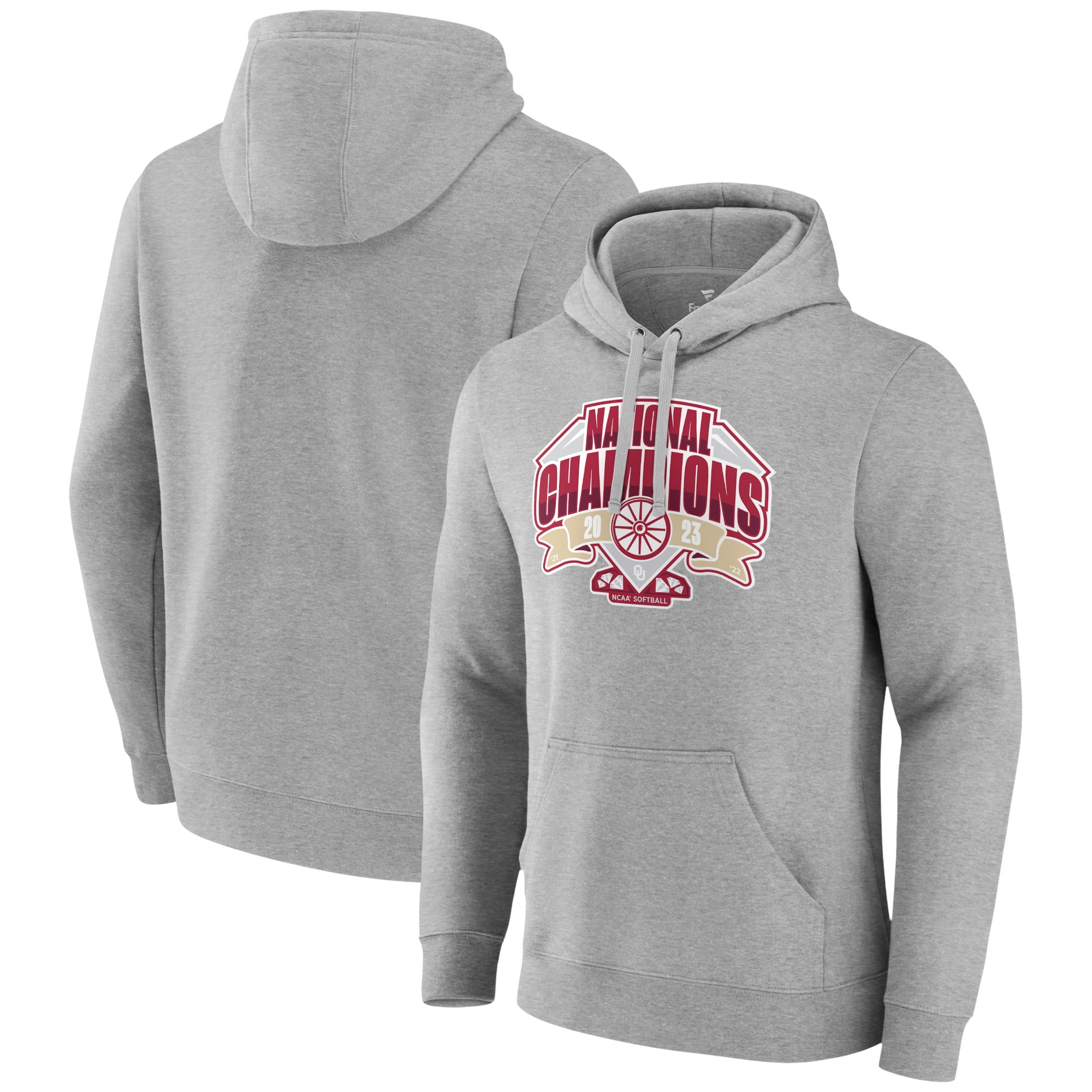 Unisex Fanatics Branded Gray Oklahoma Sooners 2023 NCAA Softball Women ...