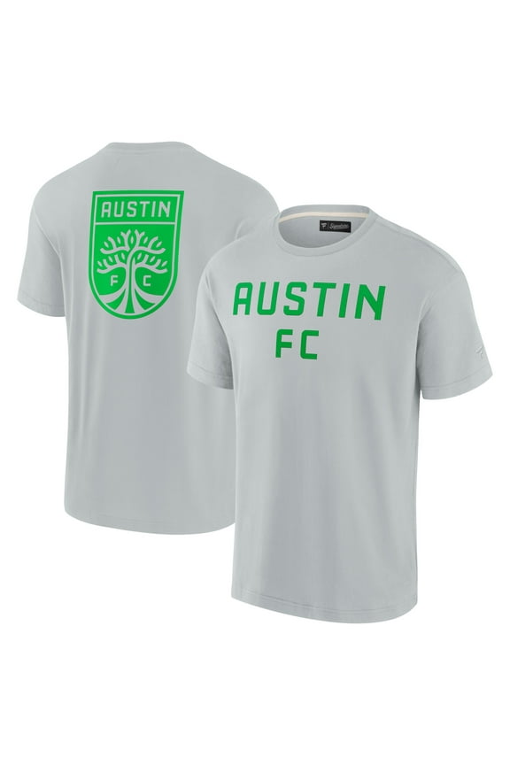 Unisex Fanatics Gray Austin FC Elements Super Soft Short Sleeve T-Shirt