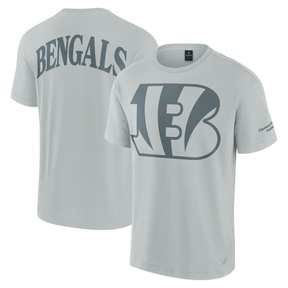 Unisex Fanatics  Gray Cincinnati Bengals Elements Iconic T-Shirt