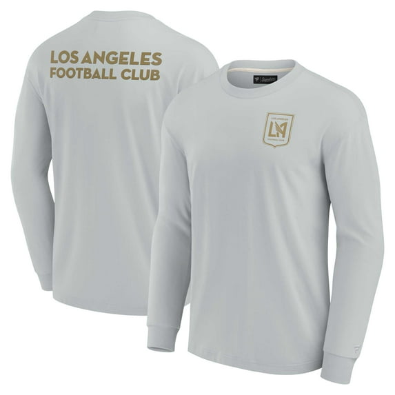 Unisex Fanatics Gray LAFC Elements Super Soft Long Sleeve T-Shirt