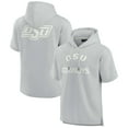 thumbnail image 1 of Unisex Fanatics Gray Oklahoma State Cowboys Elements Super Soft Fleece Short Sleeve Pullover Hoodie, 1 of 3