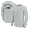 thumbnail image 1 of Unisex Fanatics Gray Philadelphia Eagles Elements Super Soft Long Sleeve T-Shirt, 1 of 3