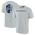 thumbnail image 1 of Unisex Fanatics Gray St. Louis City SC Elements Super Soft Short Sleeve T-Shirt, 1 of 3