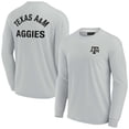 thumbnail image 1 of Unisex Fanatics Gray Texas A&M Aggies Elements Super Soft Long Sleeve T-Shirt, 1 of 3