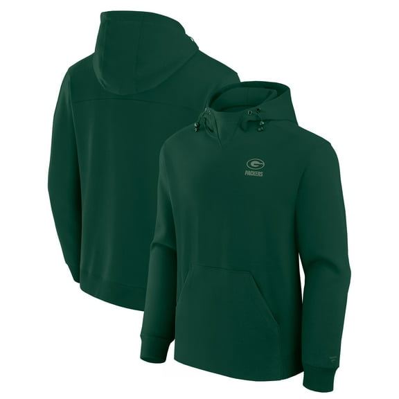 Unisex Fanatics Green Green Bay Packers Front Office Tonal Tri-Blend Pullover Hoodie