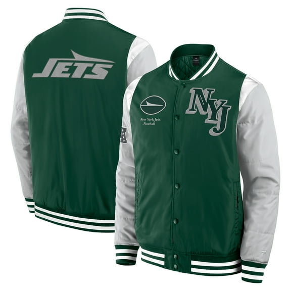 Unisex Fanatics Green New York Jets Elements Elite Full-Snap Jacket