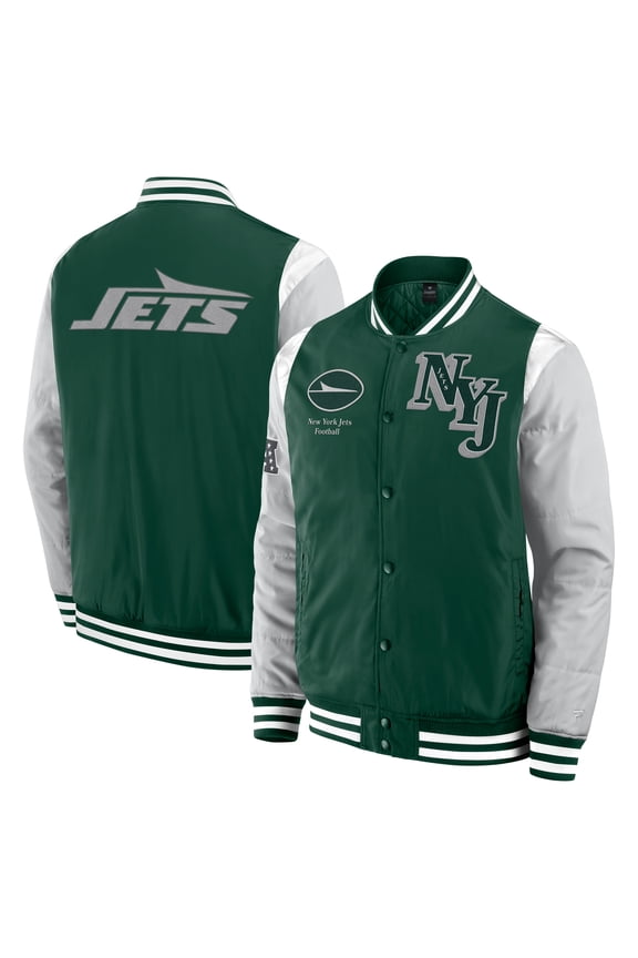 Unisex Fanatics Green New York Jets Elements Elite Full-Snap Jacket