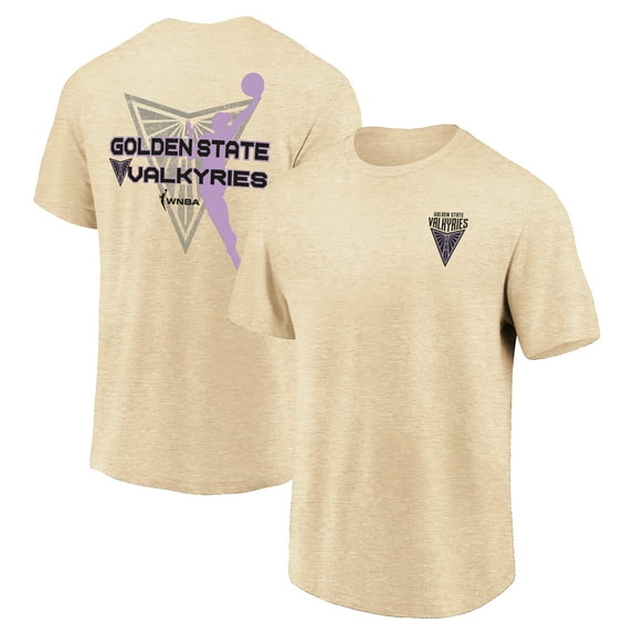 Unisex Fanatics Natural Golden State Valkyries Tri-Blend Elite T-Shirt