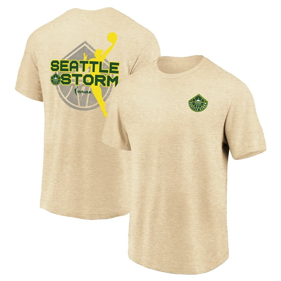 Unisex Fanatics Natural Seattle Storm Tri-Blend Elite T-Shirt
