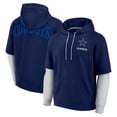 thumbnail image 1 of Unisex Fanatics  Navy Dallas Cowboys Sleek Elements Pullover Hoodie, 1 of 3