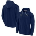 thumbnail image 1 of Unisex Fanatics Navy Denver Broncos Elements Super Soft Fleece Pullover Hoodie, 1 of 3