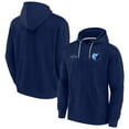 thumbnail image 1 of Unisex Fanatics Navy Memphis Grizzlies Elements Super Soft Fleece Pullover Hoodie, 1 of 3