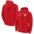 thumbnail image 1 of Unisex Fanatics Red Atlanta Hawks Elements Super Soft Fleece Pullover Hoodie, 1 of 3