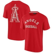 Unisex Fanatics Red Los Angeles Angels Elements Super Soft Short Sleeve T-Shirt