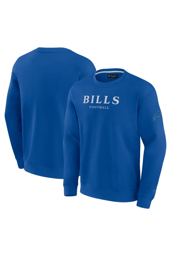 Unisex Fanatics Royal Buffalo Bills Elements Unlimited Fleece Pullover Sweatshirt