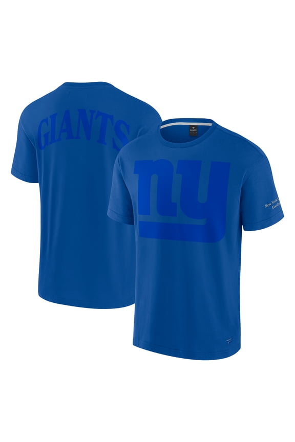 Unisex Fanatics  Royal New York Giants Elements Iconic T-Shirt