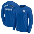 thumbnail image 1 of Unisex Fanatics Royal New York Giants Elements Super Soft Long Sleeve T-Shirt, 1 of 3