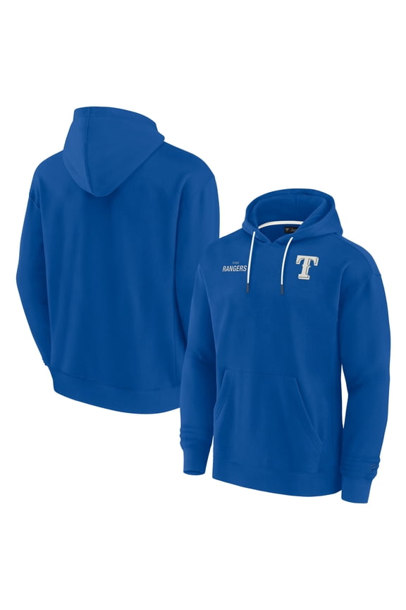 Unisex Fanatics Royal Texas Rangers Elements Super Soft Fleece Pullover Hoodie
