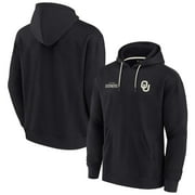 Unisex Fanatics Signature Black Oklahoma Sooners Super Soft Fleece Pullover Hoodie