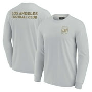 Unisex Fanatics Signature Gray LAFC Elements Super Soft Long Sleeve T-Shirt