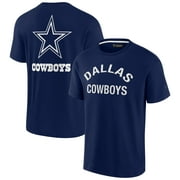Unisex Fanatics Signature Navy Dallas Cowboys Elements Super Soft Short Sleeve T-Shirt