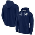 thumbnail image 1 of Unisex Fanatics Navy Minnesota Twins Elements Super Soft Fleece Pullover Hoodie, 1 of 3