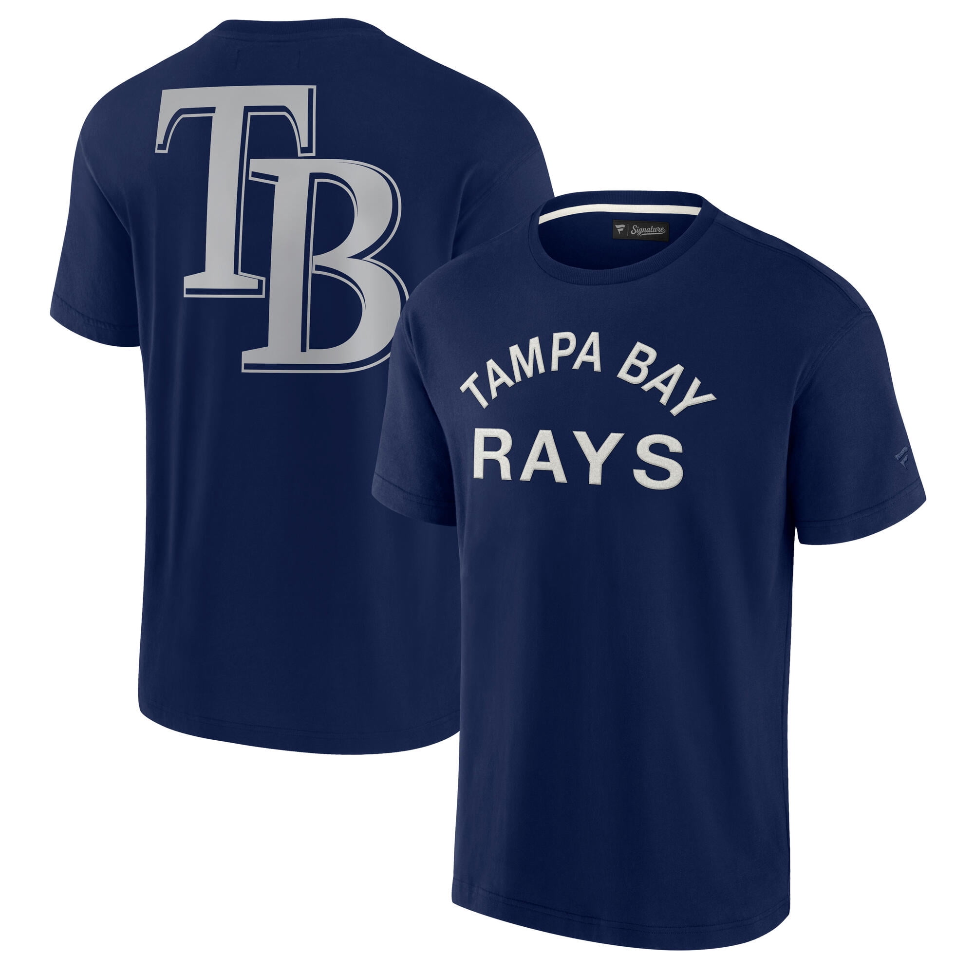 Unisex Fanatics Navy Tampa Bay Rays Elements Super Soft Short Sleeve T Shirt Walmart