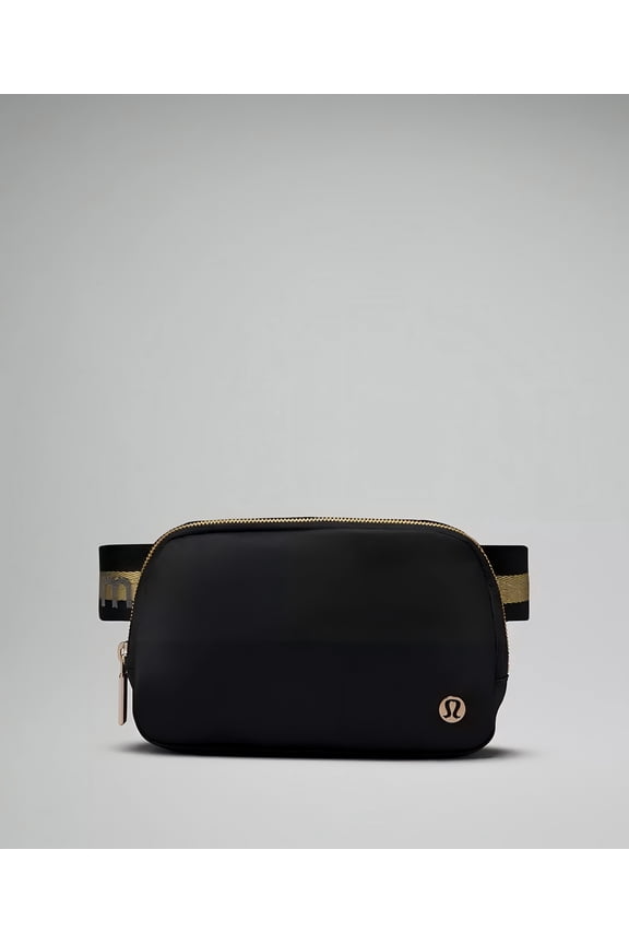 Fanny Pack, Black,7.5 x 5 x 2 inches,1L