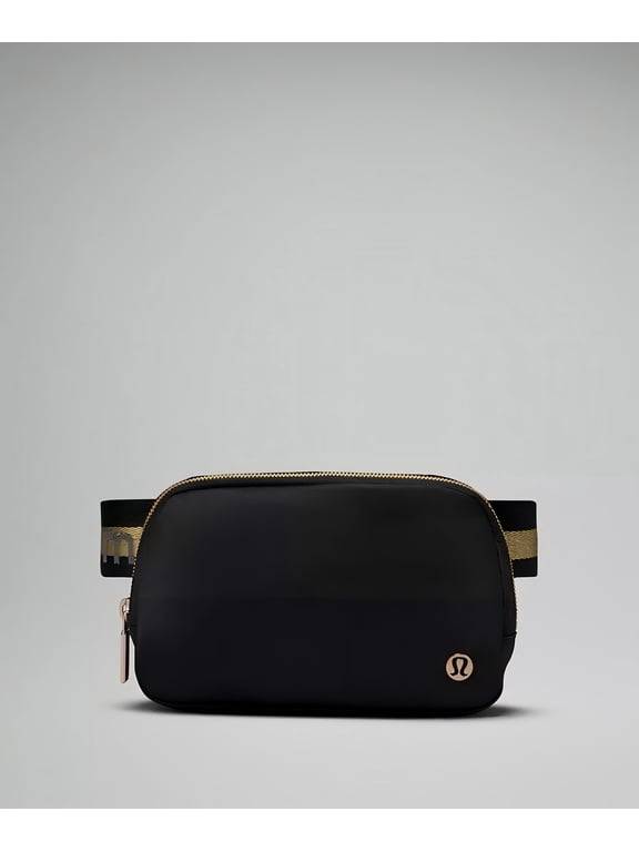 Fanny Pack, Black,7.5 x 5 x 2 inches,1L