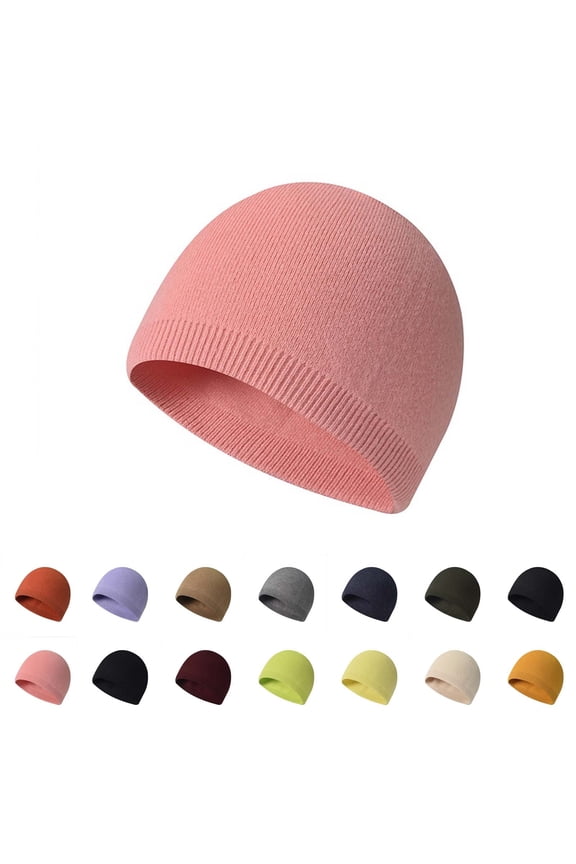 Unisex Fashion Knit Beanie Small Wool Design Casual Warm Winter Hat