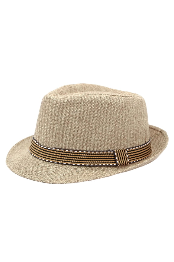 Unisex Felt Fedora Hat for Men Women, Classic Short Wide Brim Trilby Dress Hat with Leather Belt Band, Lightweight Warm Winter Jazz Gangster Hat, 5 Colors