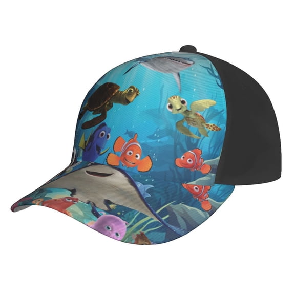 Unisex Finding Ne-m Baseball Cap Adjustable Trucker Hat for Running Sports Hiking Camping